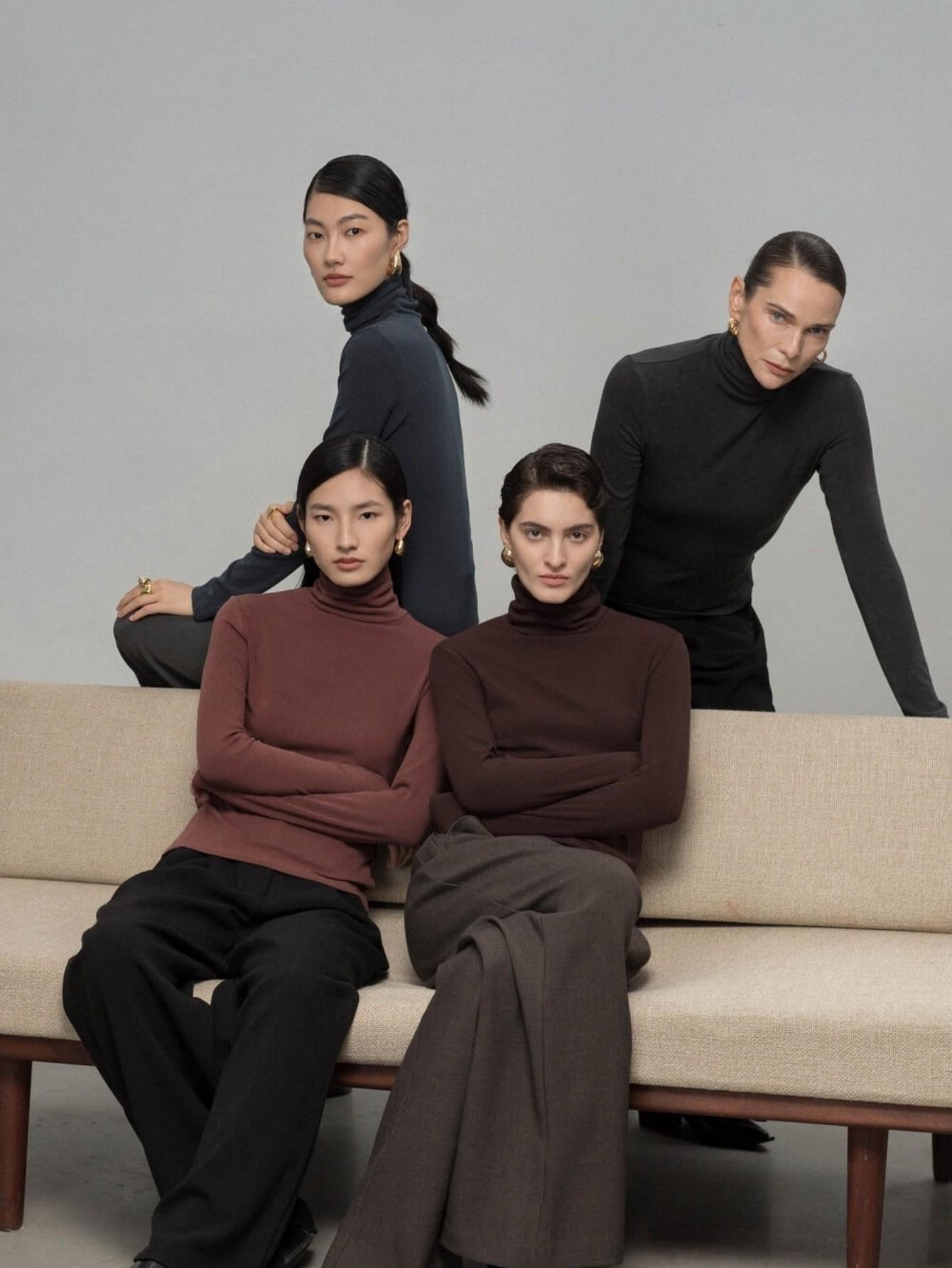 Turtleneck Slim-Fit Sweater | Eliraya Essential for Fall/Winter