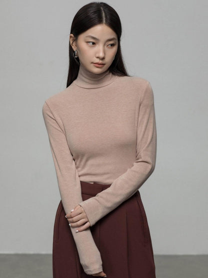 Turtleneck Slim-Fit Sweater | Eliraya Essential for Fall/Winter