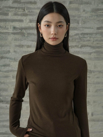 Turtleneck Slim-Fit Sweater | Eliraya Essential for Fall/Winter