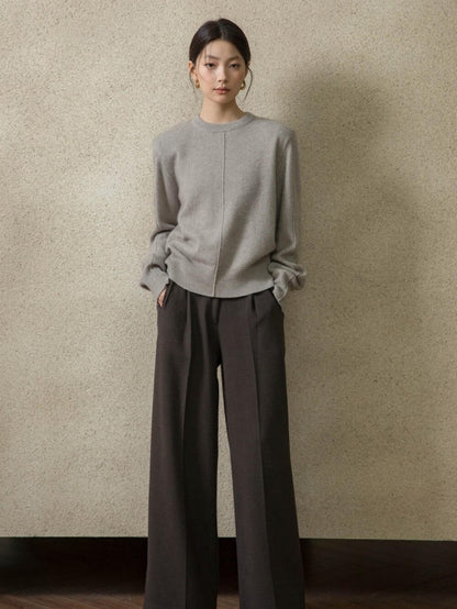 High-Waisted Wide-Leg Casual Pants | Eliraya Perfect for Work and Play