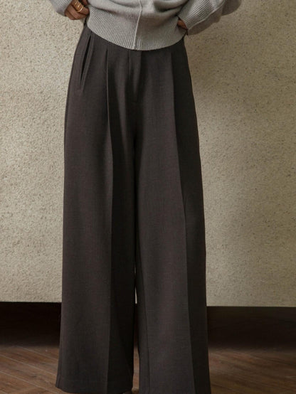 High-Waisted Wide-Leg Casual Pants | Eliraya Perfect for Work and Play