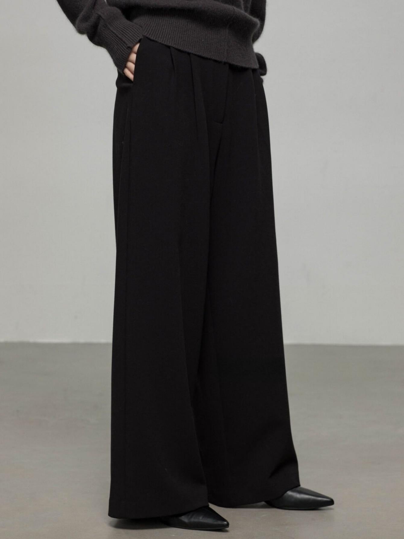 Loose-Fitting Versatile Wide-Leg Trousers | Eliraya Stylish Choice