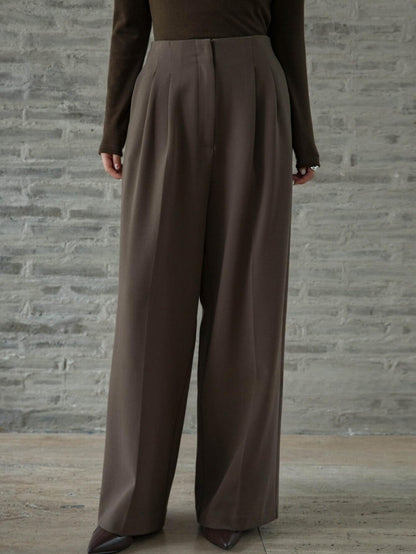 Loose-Fitting Versatile Wide-Leg Trousers | Eliraya Stylish Choice