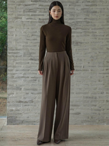 Loose-Fitting Versatile Wide-Leg Trousers | Eliraya Stylish Choice