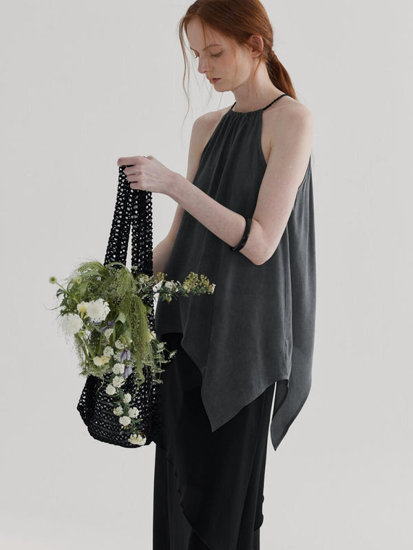 Halter Gradient Tank Top Women Spring