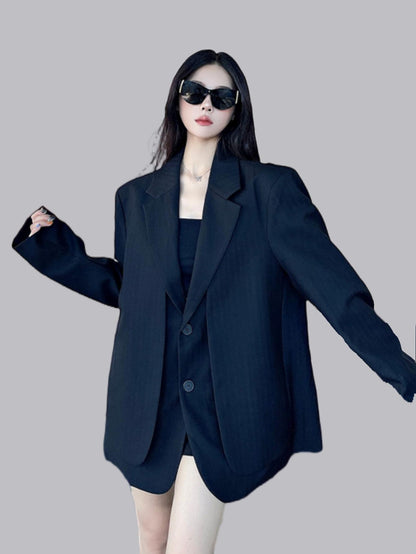 High-End Fake Two-Piece Blazer for Women