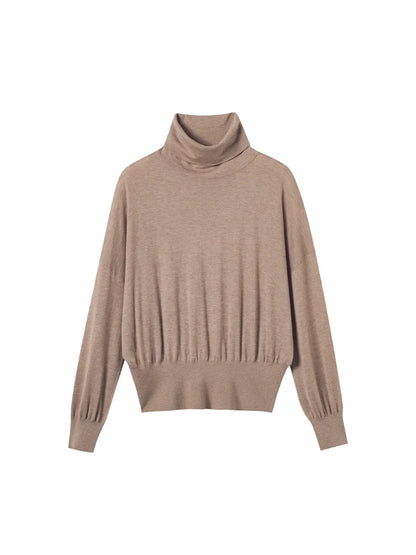 Women’s Tencel Cashmere Turtleneck Sweater