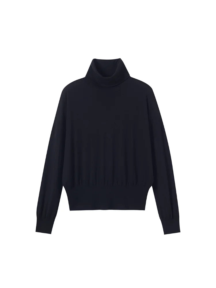 Women’s Tencel Cashmere Turtleneck Sweater